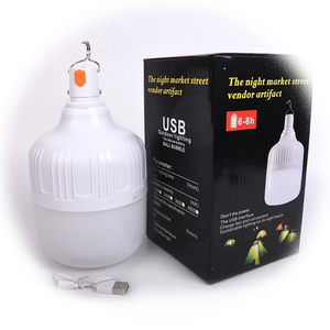 LIANGTE custom High Quality smart usb DC charging emergency 18W camping rechargeable light bulb