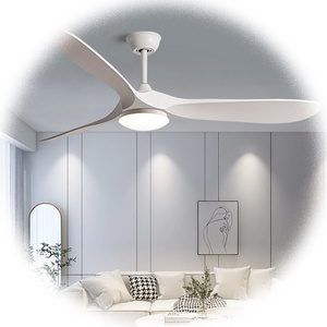 NEW 42 52 60 Inch Home Luxury Decorative ABS Blade DC Motor Remote Control Modern Bldc Led Ceiling Fan With Light