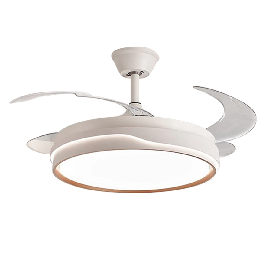 NEW Smart Furniture Integrated Blowing Lighting Intelligent Timing Remote Control 3-blade Ceiling Fan Light