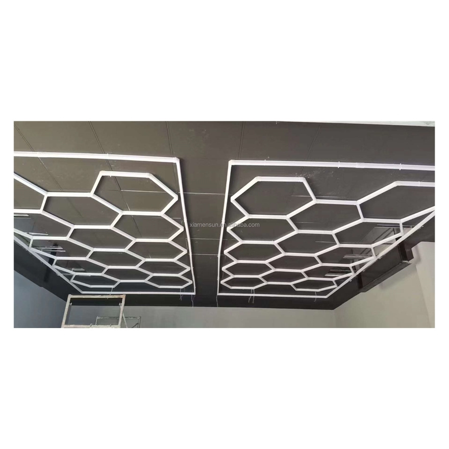 LIANGTE custom Led Hexagon Hex Lights For Garage Ceiling