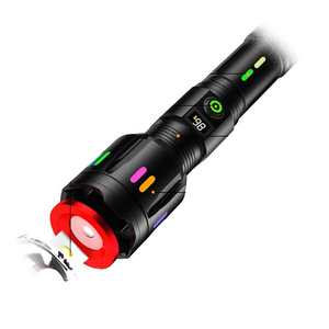 2024 Work Lantern 5 Modes Rechargeable Usb Torch Led Flashlight With Power Bank Function lamp light