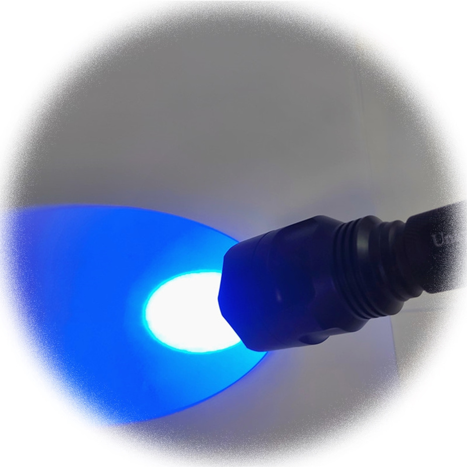 2024 Led C8 UV Flashlight Black 365nm Ultraviolet Blacklight Detector for Dog Urine pet Stains and Bed Bug lamp light