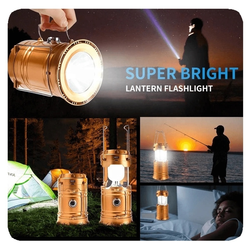 New Led Camping Lights Multifunctional Solar Energy Night Light Lanterns Usb Charging Fan Waterproof Hiking Fishing Outdoor Lamp