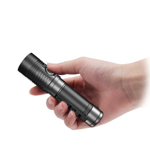 Powerful Aluminum Alloy Rechargeable 21700 Battery Led Flashlights Torch Tactical Flash IP66 Waterproof Hunting lamp light