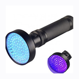 waterproof, diving flashlight 395nm100 UV LED Outdoor Camping Flashlight Torch for Pet Urine Lamp