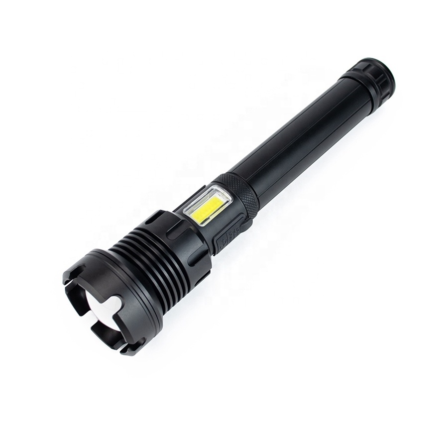 New Brightest 1200lm Handheld LED Torch USB Recharge Super Bright Tactical flashlight for Hunting Lamp