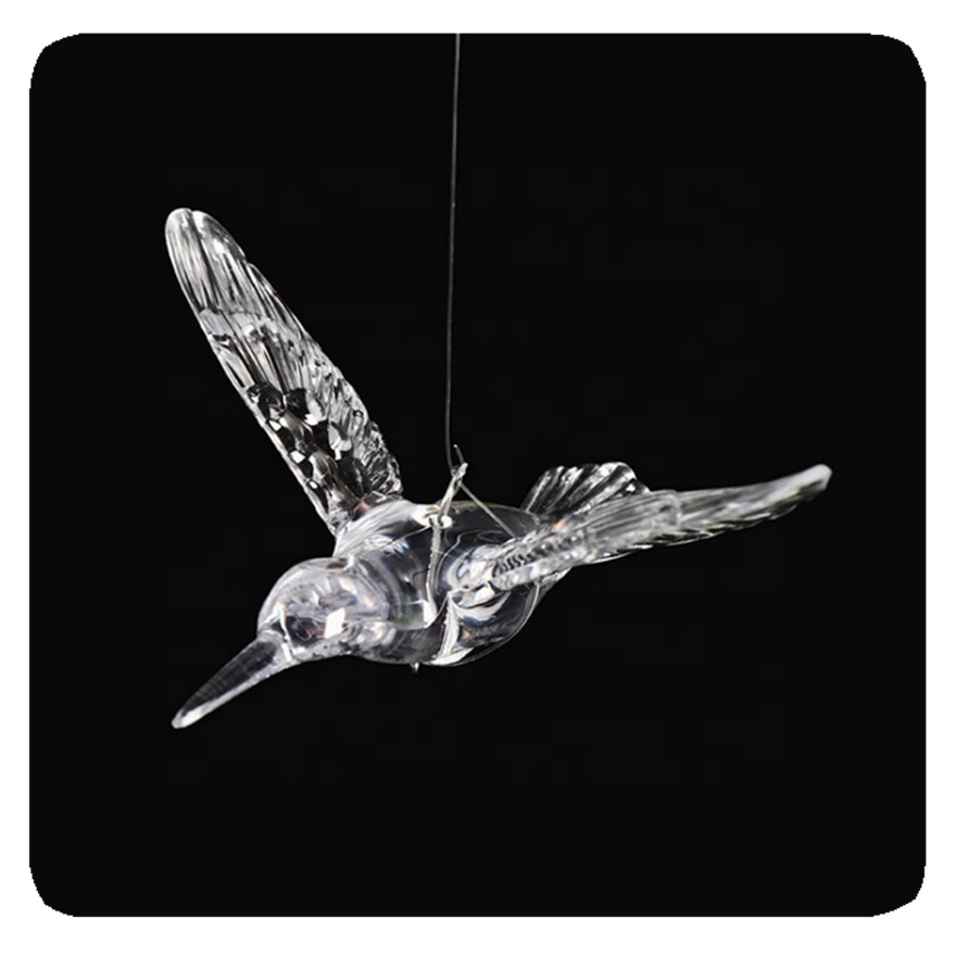 New Nordic Style Creative Bird Chandelier Modern Restaurant Pendant Custom Design Decoration Glass Lighting lamp