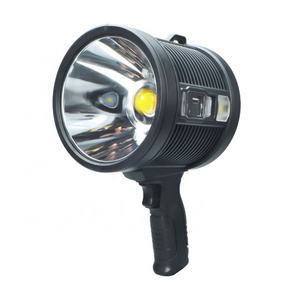 2024 LED Flashlight USB Rechargeable Outdoor Small Searchlight Built-in Battery Spotlight for Fishing Hunting Patrol lamp light