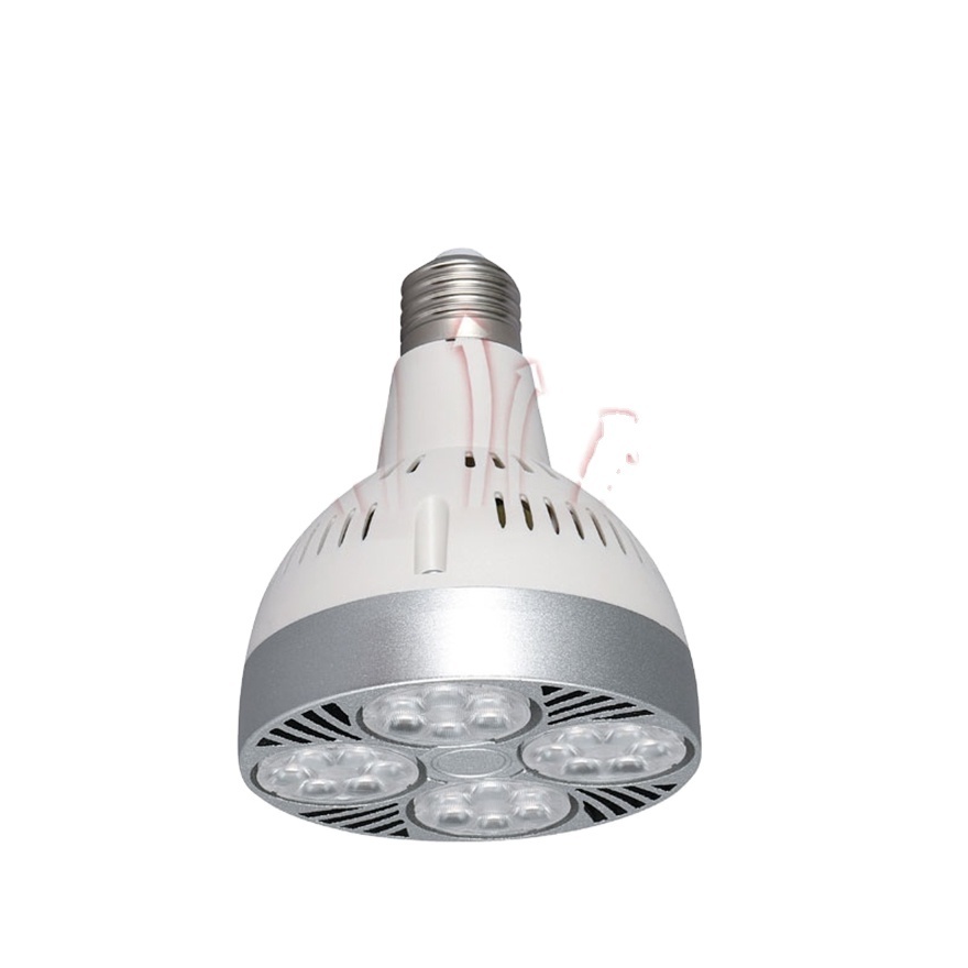 LIANGTE custom Round 25W/35W/45W Led Spot Par30 Bulb Spotlight Aluminum Indoor Frame 30W Gallery White Mall Modern Small Light