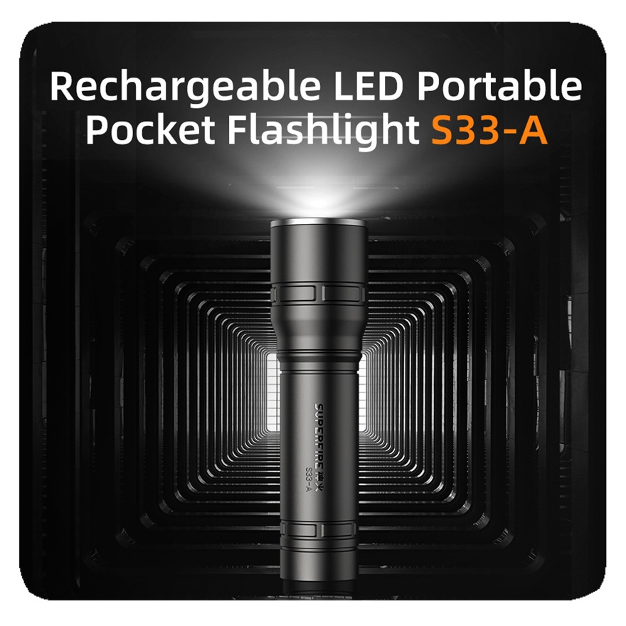 LIANGTE Pocket Portable Waterproof Edc Hunting Camping Hiking Long Range Powerful Mini Rechargeable Led Flashlight