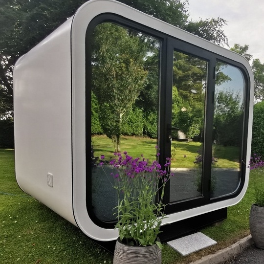 Movable Modern Working Pods use Small Solar Pod Waterproof  Garden Office Prefab Houses