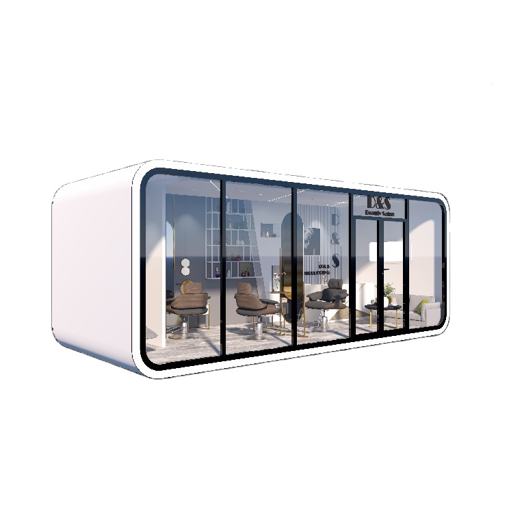 Prefab House Beauty Salon New Design Mobile Capsule House Ready Made Mobile Houses Modern Hotel