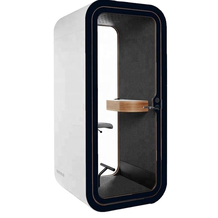 Acoustic Phone Booth Portable Privacy Vocal Cabin Soundproof Meeting Booth For Office