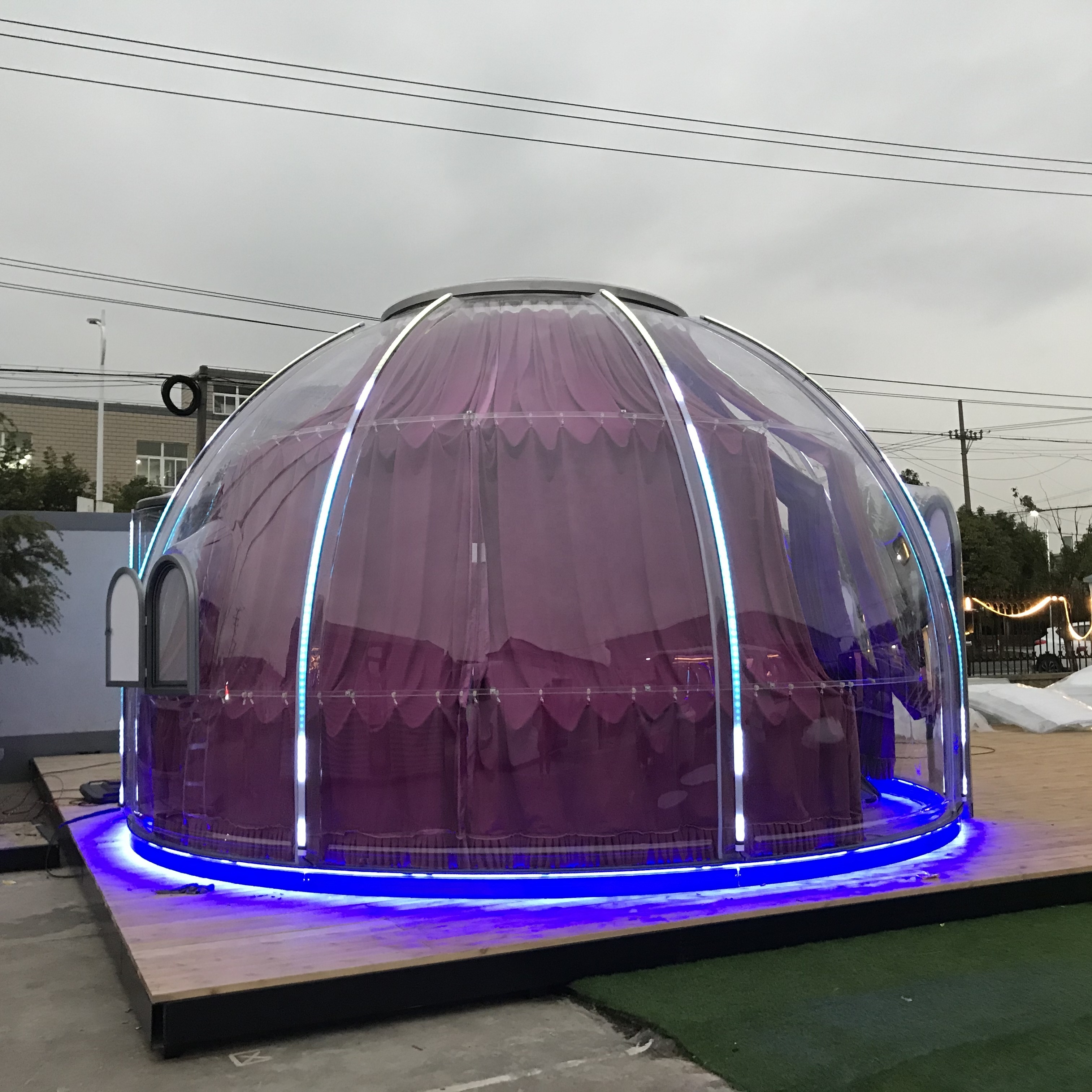 star view dome house  popular movable outdoor romantic houses Prefab Houses Villas Mobile Home