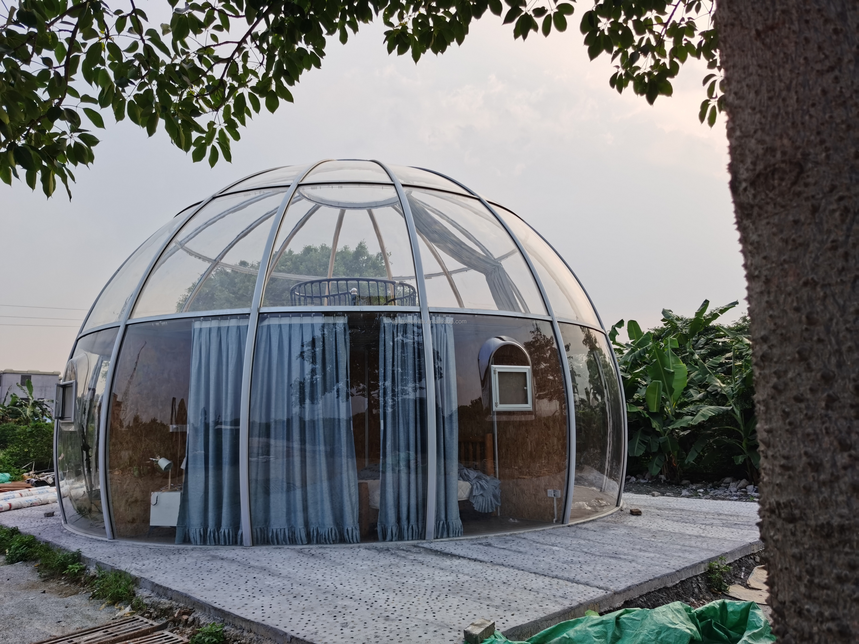 star view dome house  popular movable outdoor romantic houses Prefab Houses Villas Mobile Home