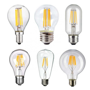 Vintage Edison Lamp Replacement LED Filament Bulbs 360 Degree 2W 4W 6W 8W High Quality Dimmable String Lighting