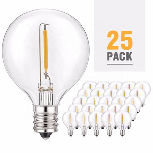 High Quality Dimmable Vintage Edison G40 LED filament leb bulb Lamp Replacement bulbs