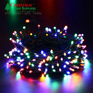 Multi colors Solar String Lights 100 LEDs 8 Modes Solar Powered  Waterproof Garlands String Lights for  Garden Patio