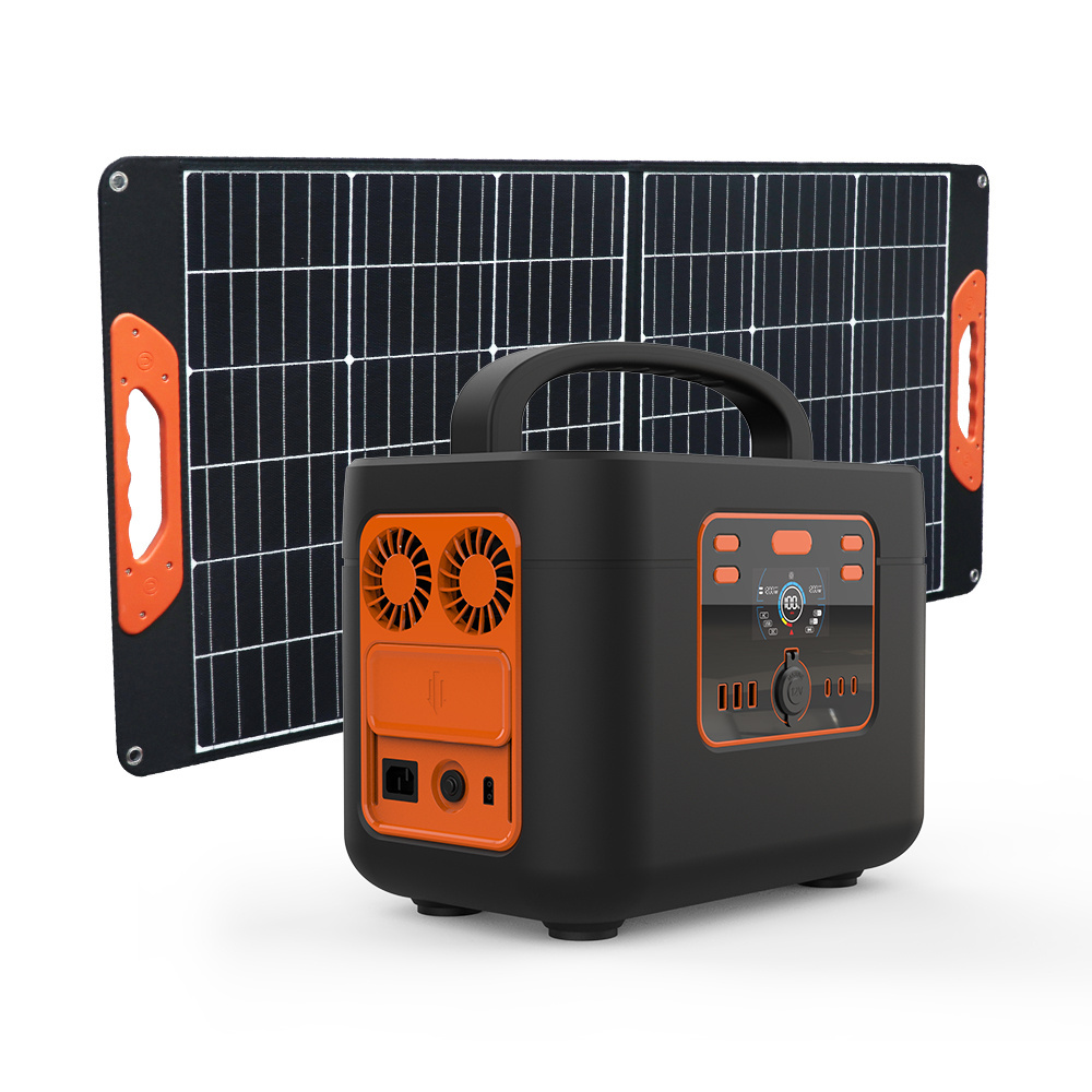 Customized 100W Foldable Waterproof Solar Panels for Portable Power Stations and Solar Energy Systems