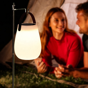 Outdoor LED Camping Lights Solar and USB Rechargeable Camping Lanterns LED Rechargeable Lamp for Camping