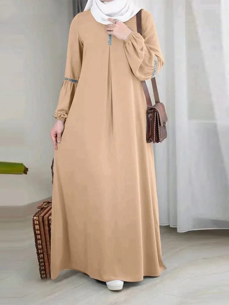 2024 New Islamic Clothing Women Dubai Abaya Wholesale High Quality Casual Loose Dubai Abaya