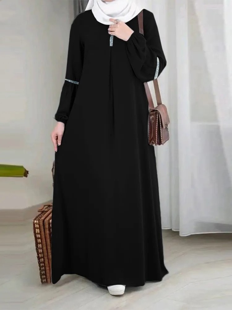 2024 New Islamic Clothing Women Dubai Abaya Wholesale High Quality Casual Loose Dubai Abaya