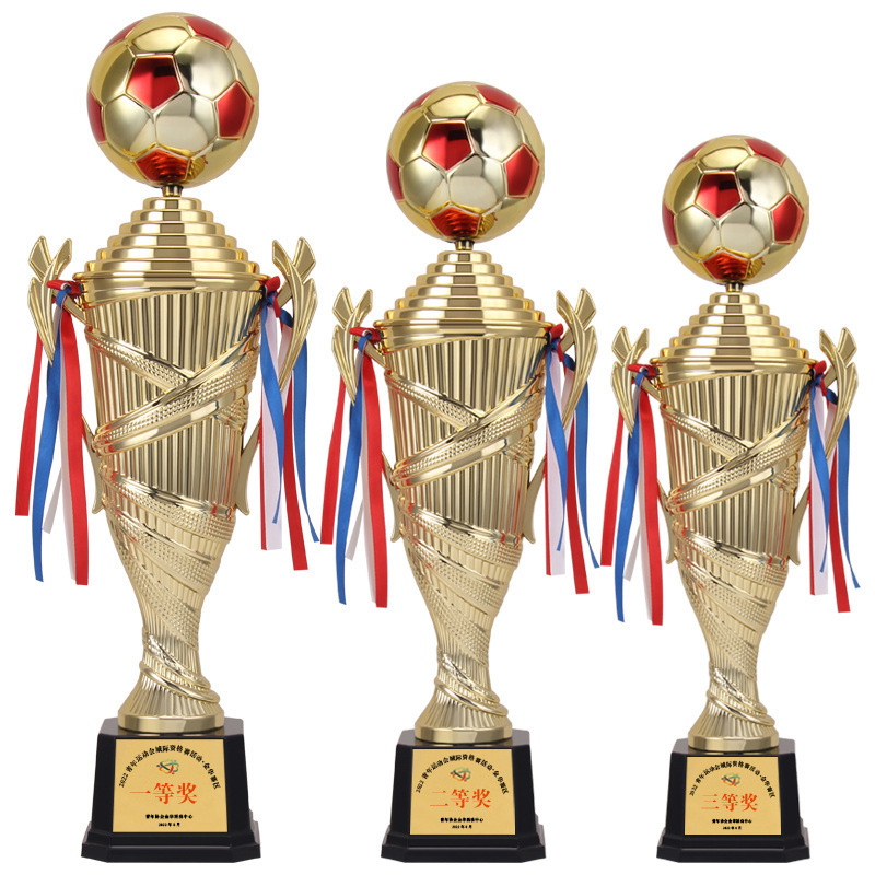 Custom 3D Blank Gymnastics Football Award Medal Gold Color Round Sports Soccer Medals And Trophies