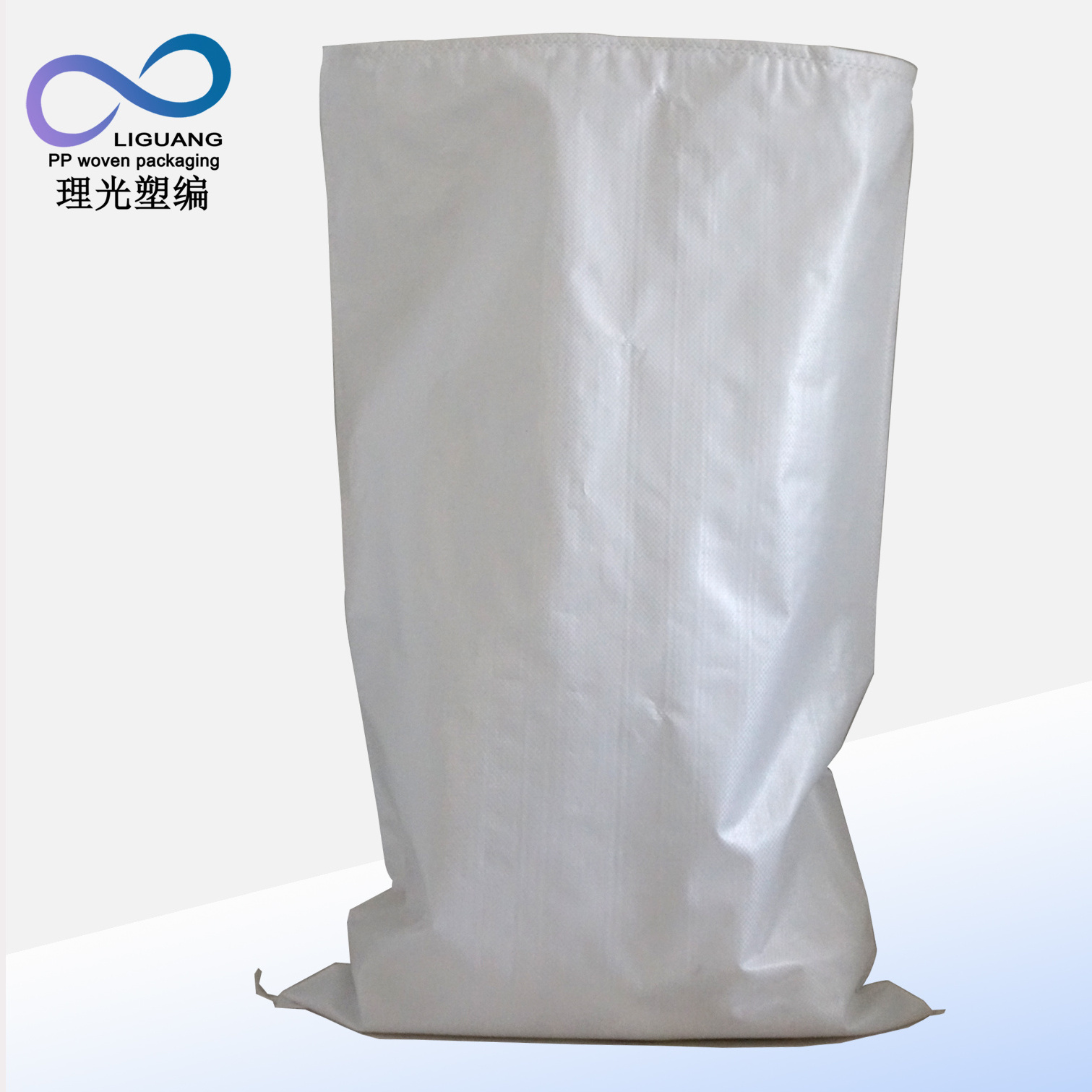 Polypropylene plastic woven cement packing sack plain pp woven bag