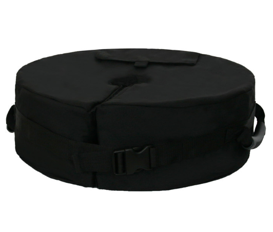 Round Outdoor Umbrella Base Stand Heavy Duty Round Weight Bag