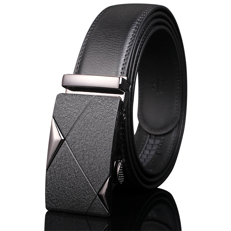 China Factory Genius Cow Leather Belt For Men