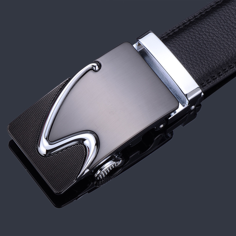 China Factory Genius Cow Leather Belt For Men