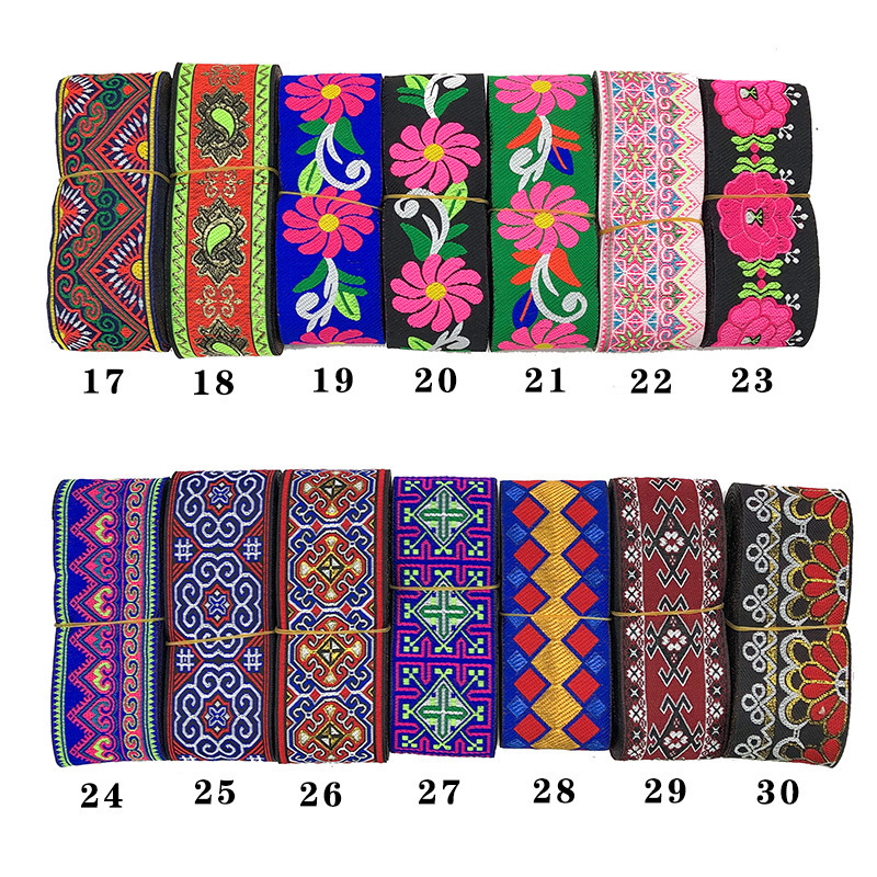 New Arrival Jacquard Ribbon Webbing 5cm