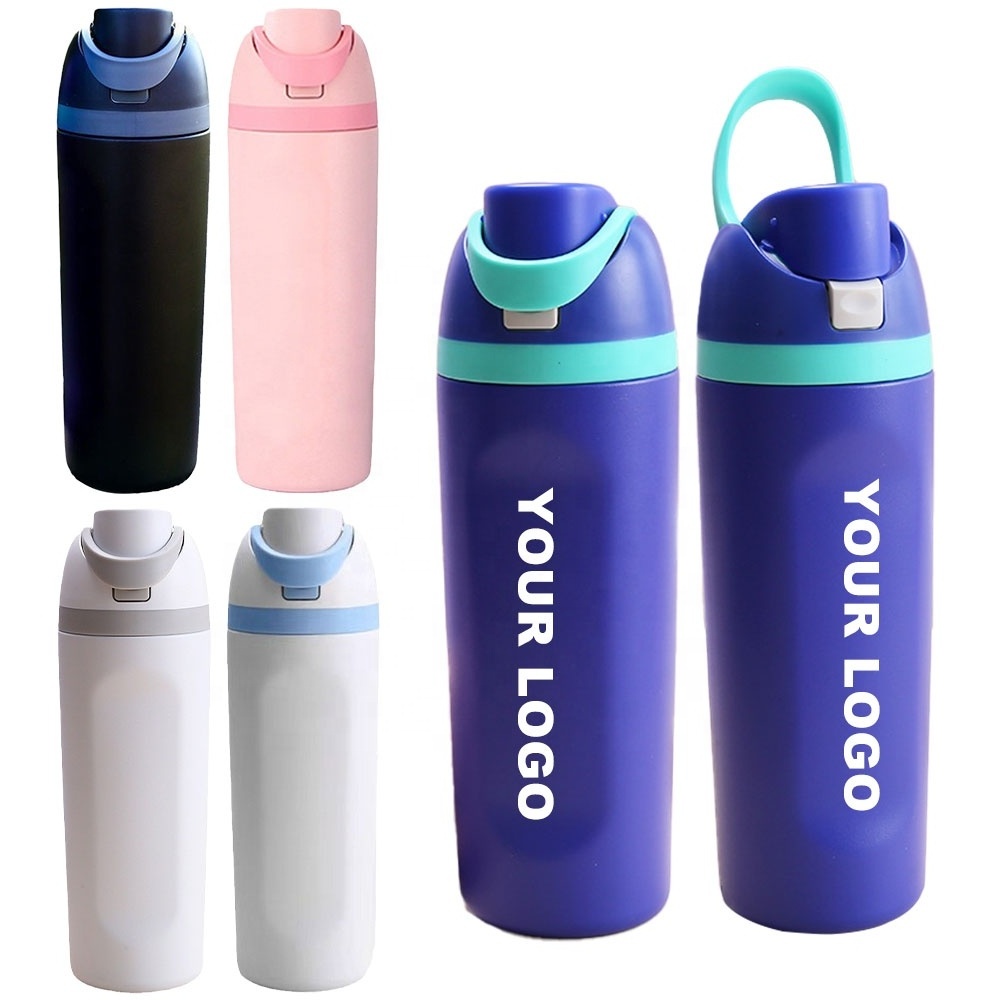 Popular Custom Logo Double Wall Stainless Steel Tumbler 316 Vacuum Insulated 24 Oz 40 Oz 32 Oz Free Sip O-wa-la Water Bottle