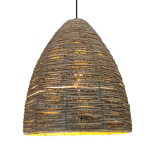 Seagrass lights for home modern Pendant Light Handmade Rattan Ceiling Light Kitchen Island Farmhouse Dining Room