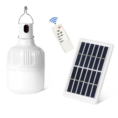 Led Rechargeable Solar Lights Usb Charging Solar Emergency Bulb Solar Panels Camping Lamp portable Charging Solar Bulb