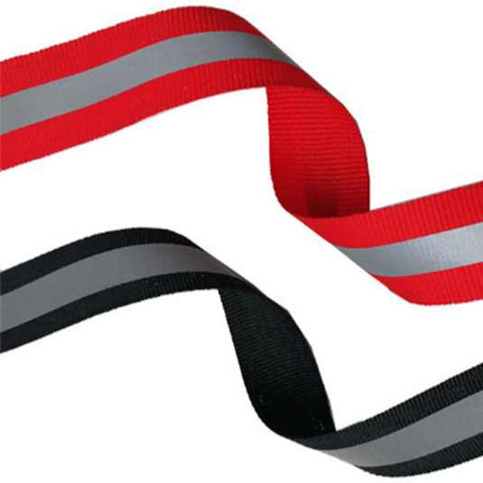 15 mm 20 mm 25 mm Polyester Reflective Webbing Tape for Safety Garment