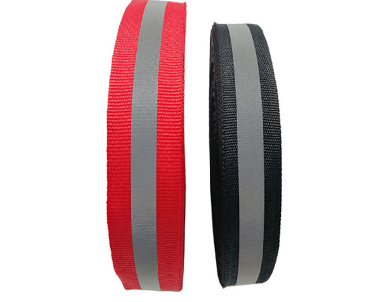 15 mm 20 mm 25 mm Polyester Reflective Webbing Tape for Safety Garment