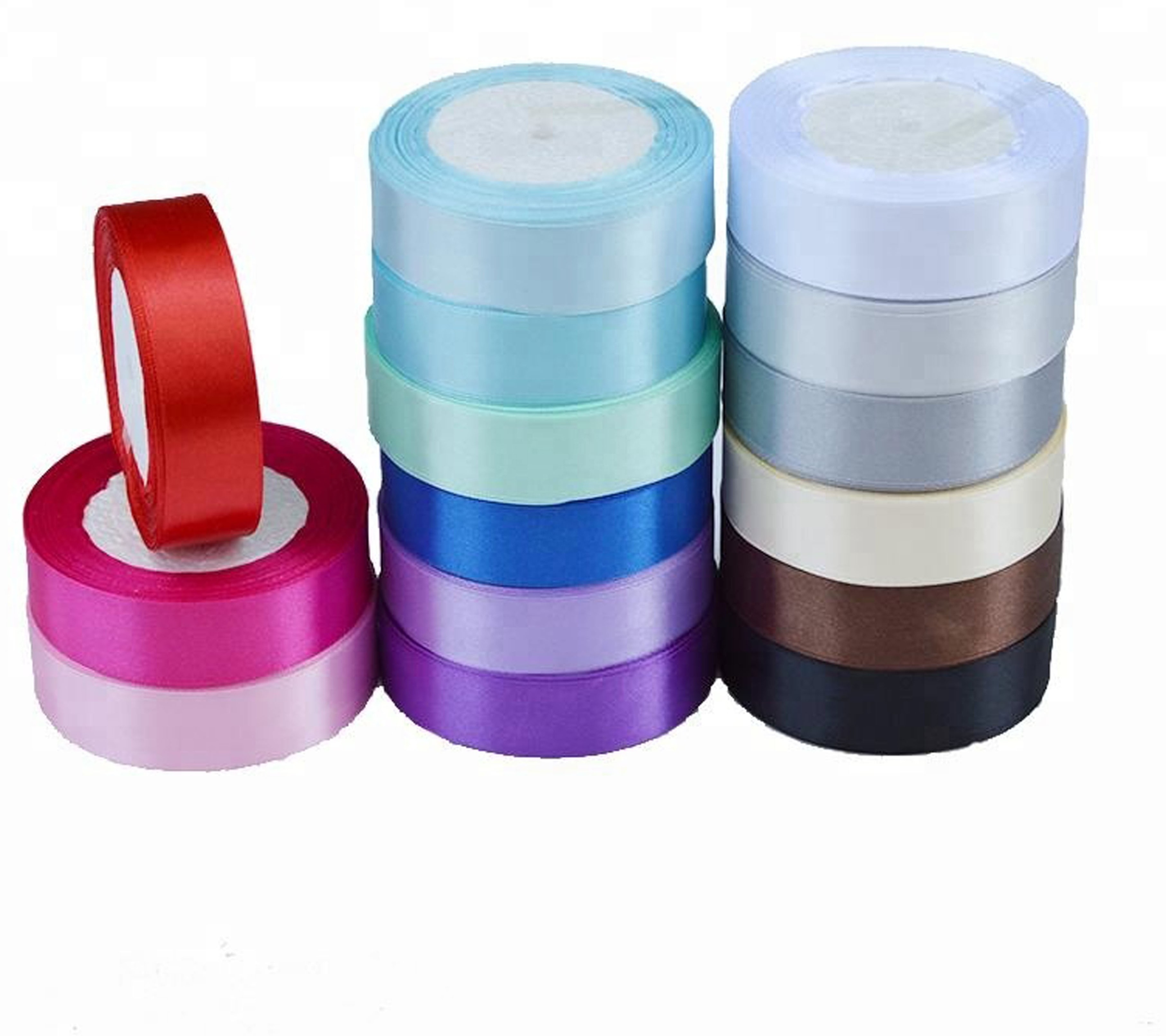 Multi-size double-sided grosgrain ribbon polypropylene christmas ribbon