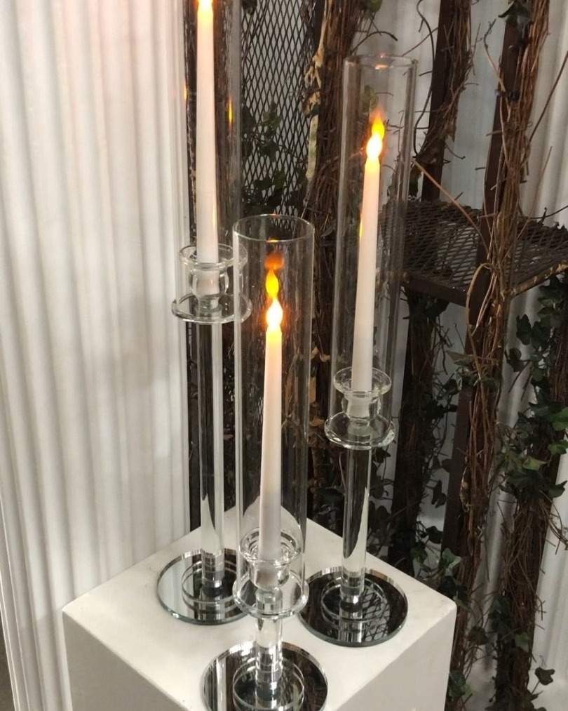 wedding centerpiece glass tubes crystal candle holders for weddings