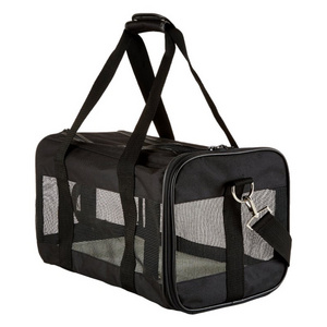 Pet Travel Carrier Soft Sided Portable Bag for Cats, Small Dogs, Kittens or Puppies, Collapsible, Durable, Travel Friendly