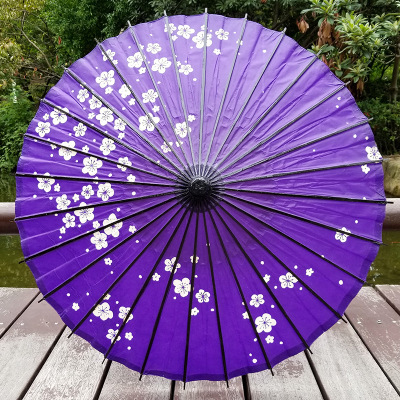 wholesale custom printing decoration Japanese traditional oil paper umbrella