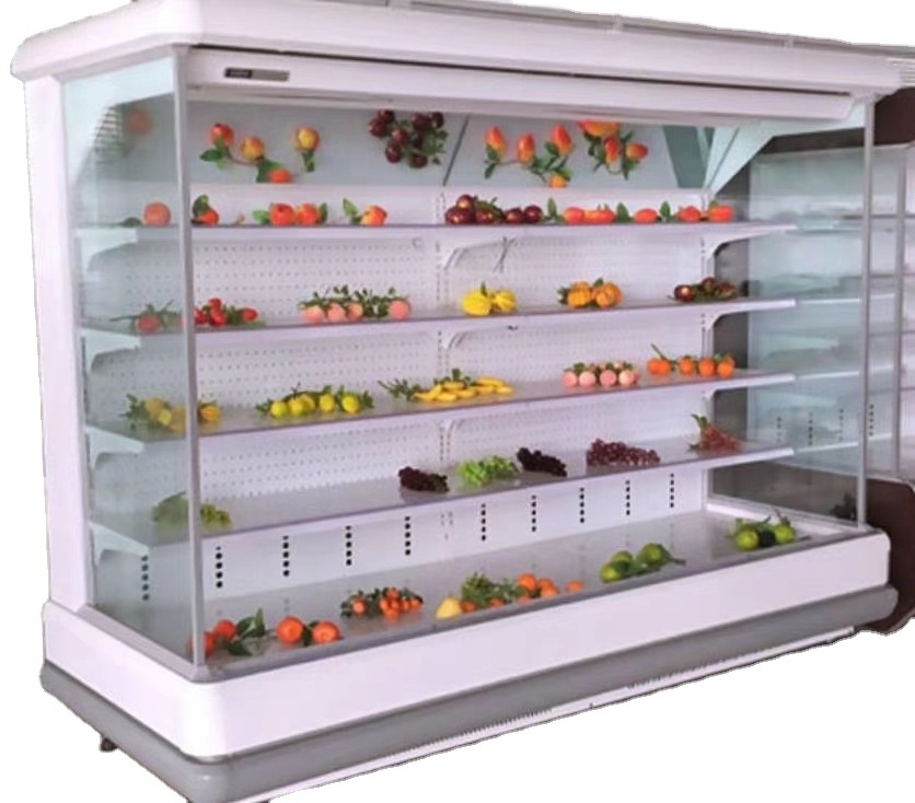 supermarket equipment showcase commercial glass 3 door upright freezer