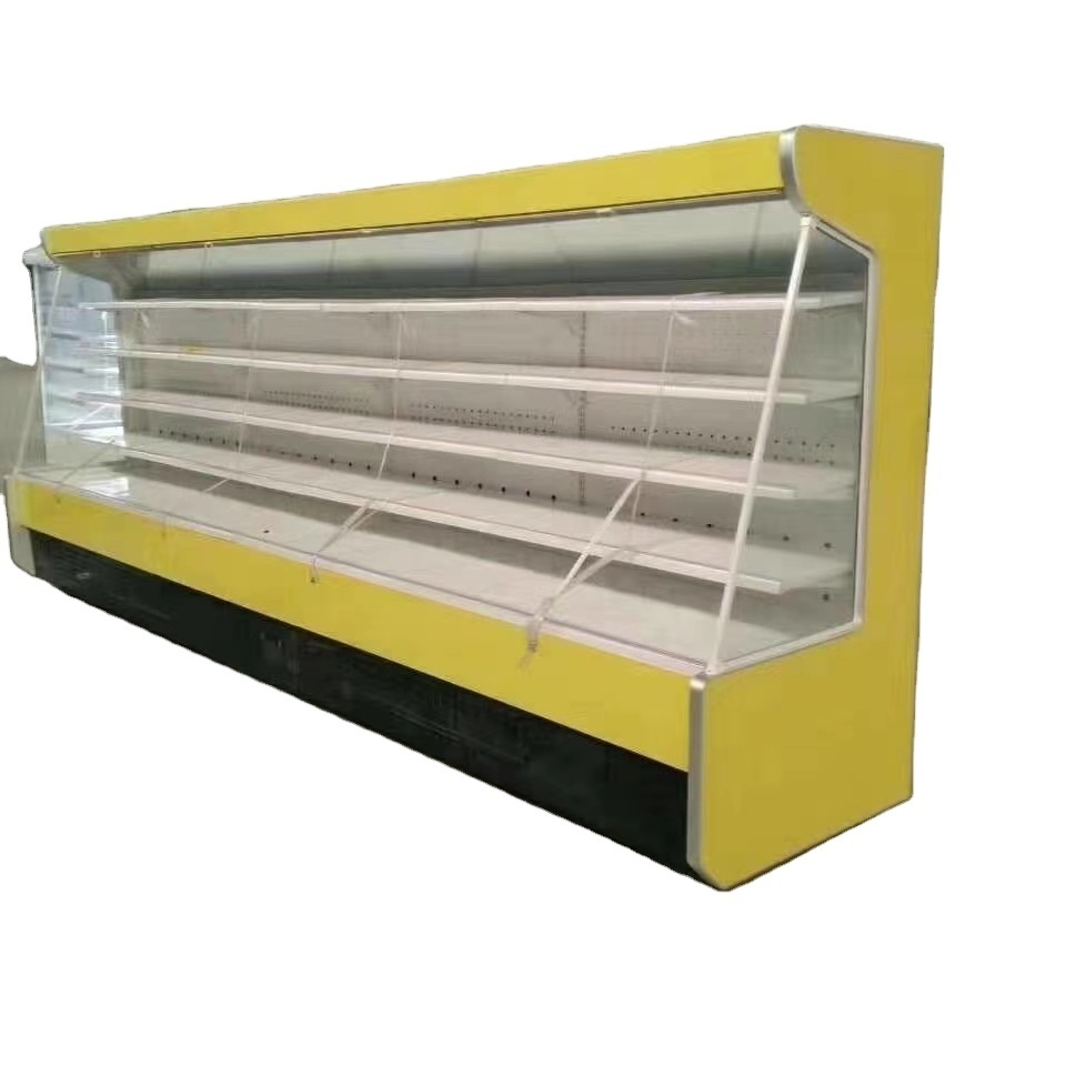 supermarket equipment showcase commercial glass 3 door upright freezer