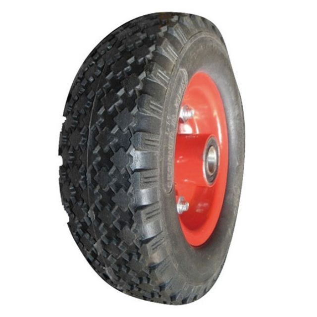 High quality hand truck 8 inches pu foam wheel flat free wheels