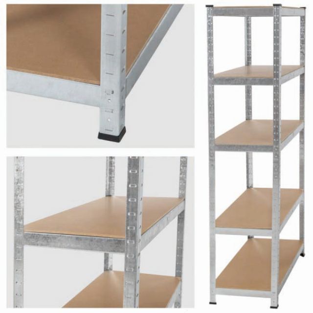 5 tier/layer warehouse storage rack boltless shelving