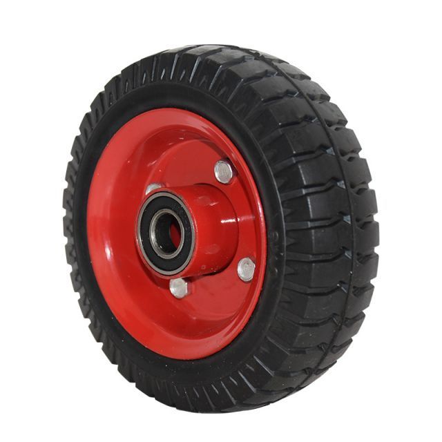 6 inch small solid rubber tyre wheels tires 6X2