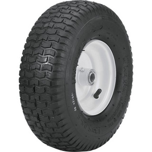 13-Inch Pneumatic Rubber Tire Wheel 5.00-6 for Lawn Mower Wheelbarrow Tool Cart Trailers and Carts for Farms