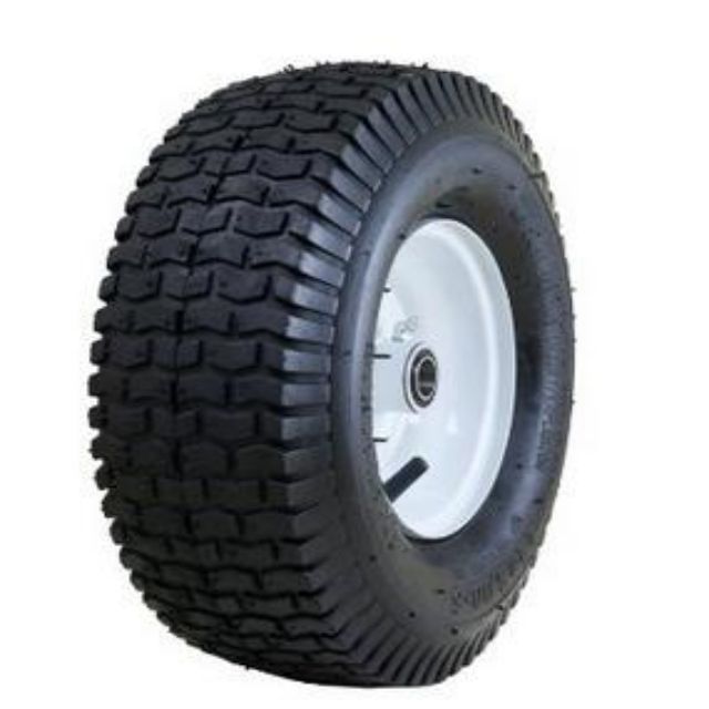 13-Inch Pneumatic Rubber Tire Wheel 5.00-6 for Lawn Mower Wheelbarrow Tool Cart Trailers and Carts for Farms