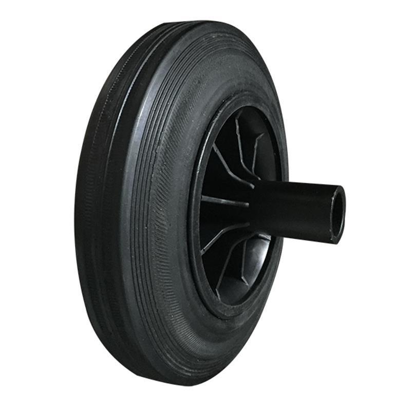 Solid Rubber Puncture-Proof Flat-Free Semi-Pneumatic Wheels and Tire