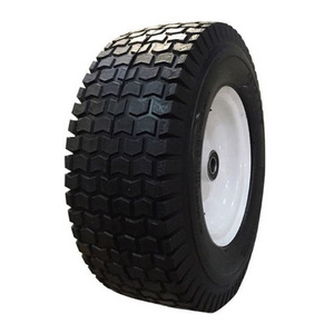 13 inch flat free wheels wholesale 5.00-6 PU tire PU foam wheels for lawn mower